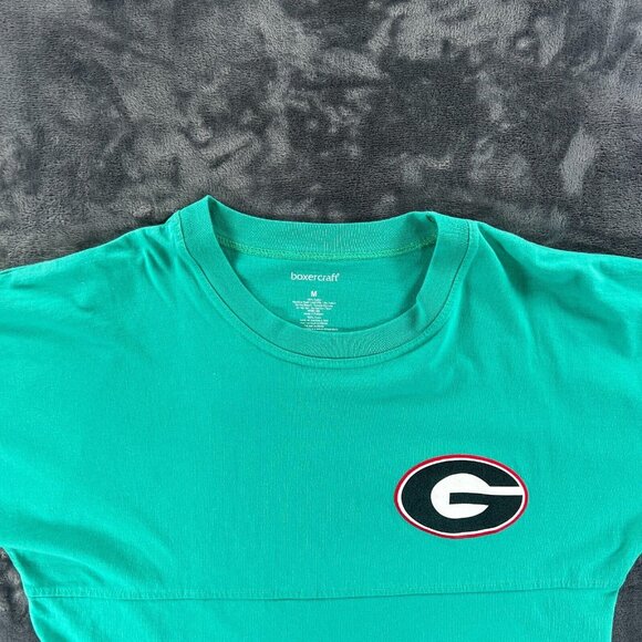 Boxercraft Long Sleeve T Shirt Unisex Medium University of Georgia Bulldogs UGA - Picture 12 of 16